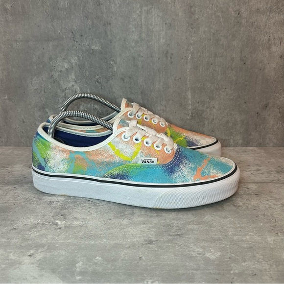 Vans Authentic Sneakers Womens sz 8 - tie dye - Picture 1 of 6